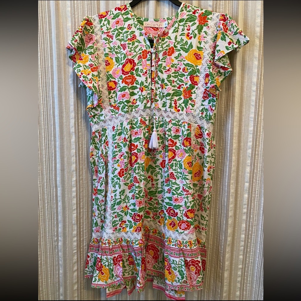 NWT Girl’s Floral Cotton Dress